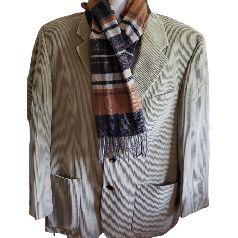 Marc Jeffries Men's Corduroy
Sport Coat Blazer 41R